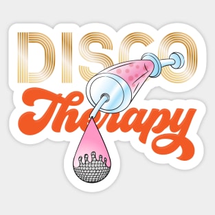 Disco Therapy Sticker